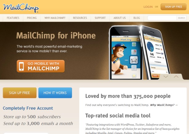 MailChimp - Email Marketing and Email List Manager