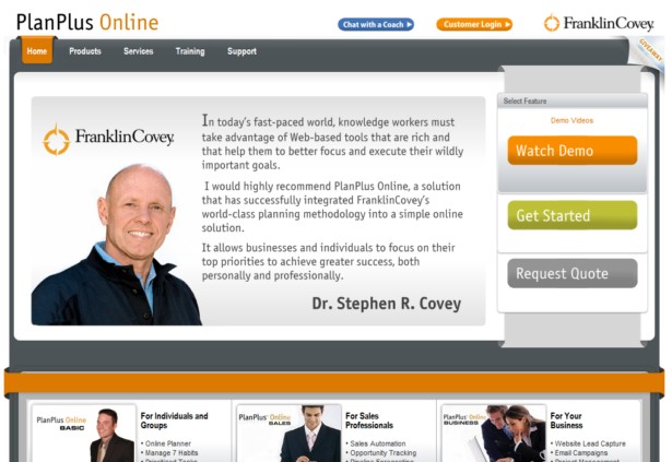 PlanPlus™ Online - CRM by FranklinCovey, Manage the 7 Habits