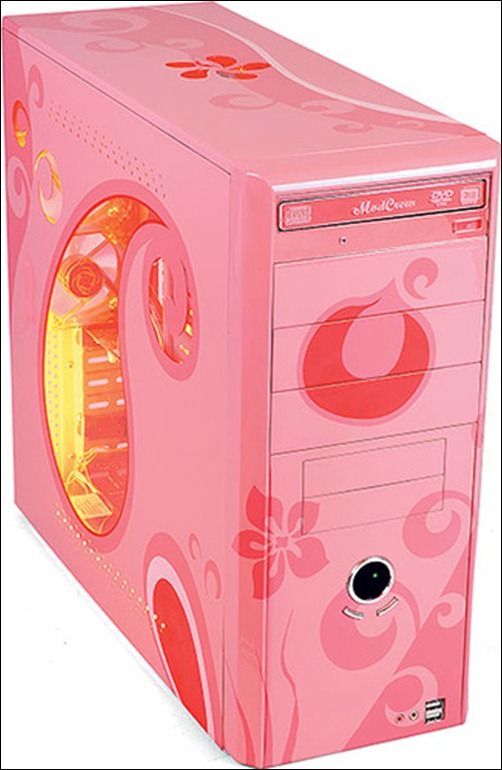 Pink Computer Case