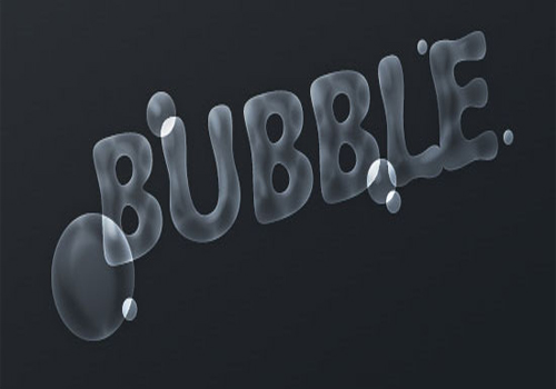 Bubble Text effect