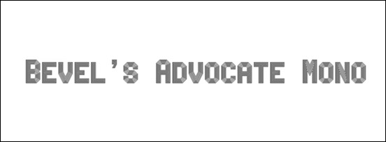 bevel's-advocate-mono