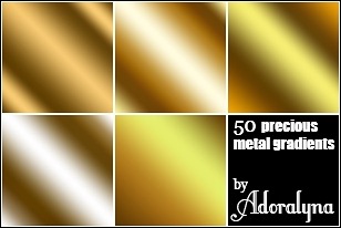 golden-metal-gradients