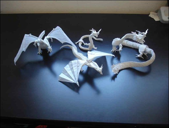 mega-complex-origami-dragons