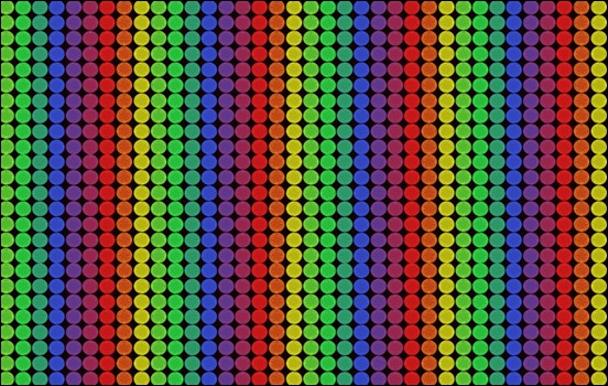 rainbow-pixels