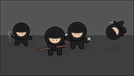 create-a-gang-of-vector-ninjas