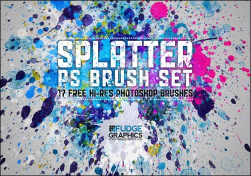 hi-res-splatter-brush-set