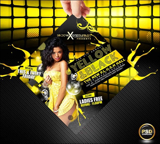 yellow-and-black-party-flyer-psd