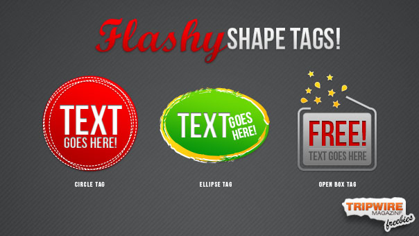 Flashy-Shape-Tags