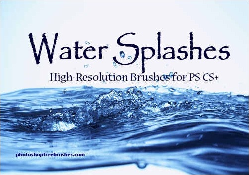 water-splashes-photoshop-brushes