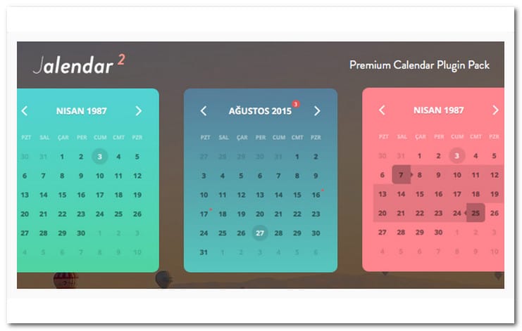 Jalendar 2 Calendar Pack