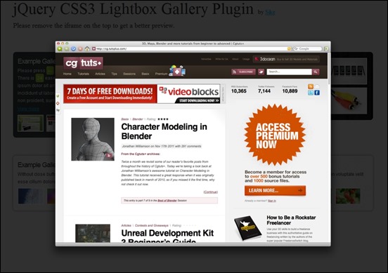 jquery-css3-lightbox-gallery-plugin