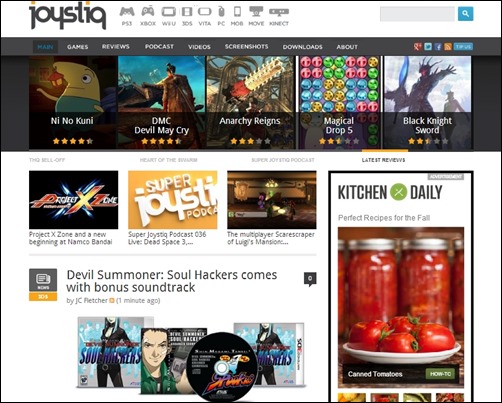 Joystiq-gaming-websites