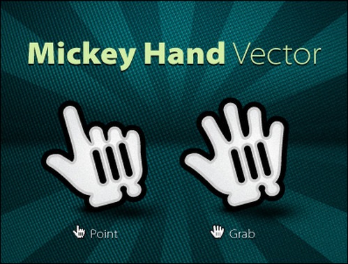 Mickey-Hand-Vector