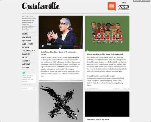 quirksville Creative Tumblr Blog Designs