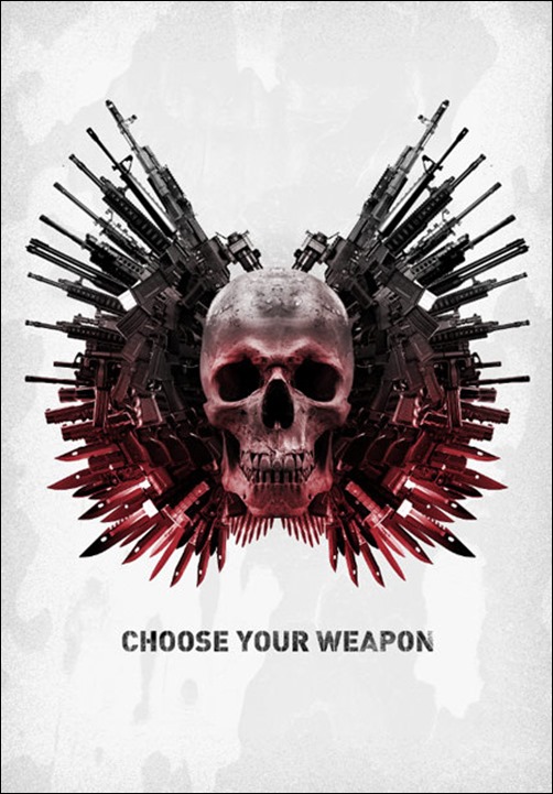 How to Create the Expendables Winged Skull Poster Art