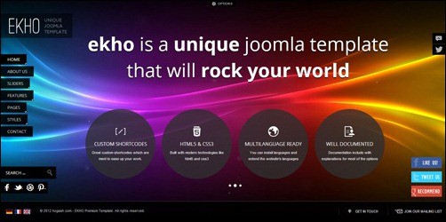 ekho Joomla 3.0 Template