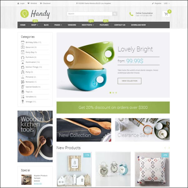 Handy Handmade Shop Shopify Theme