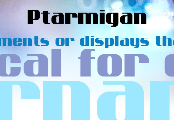 Ptarmigan Free Font