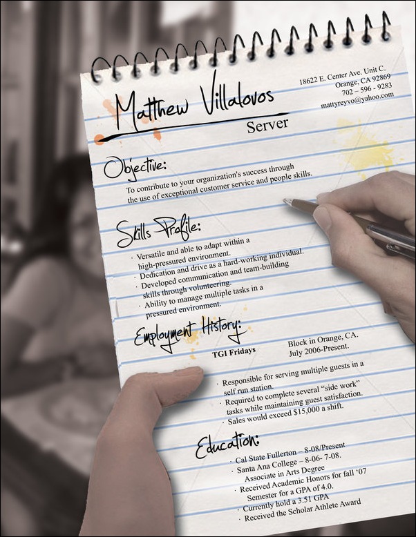 Server_Resume_by_rkaponm