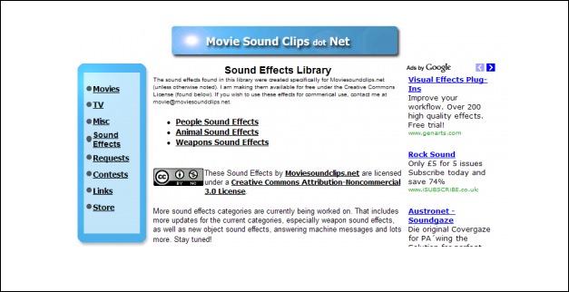 Movie Sound Clips