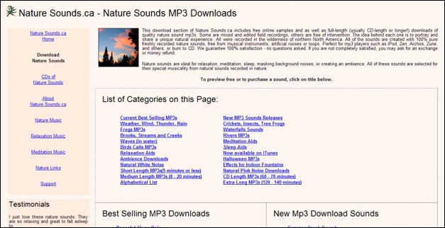 nature Sounds