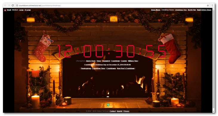 6 Merry Christmas Countdown Timers To Cheer Up Your Visitors In 2016 Tripwire Magazine