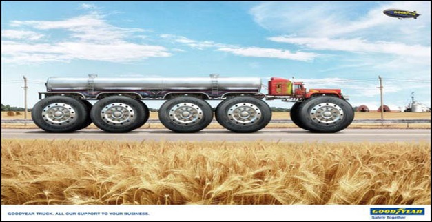 Goodyear big truck