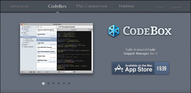 code box