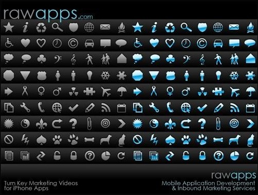 RawApps iPad Icon Set