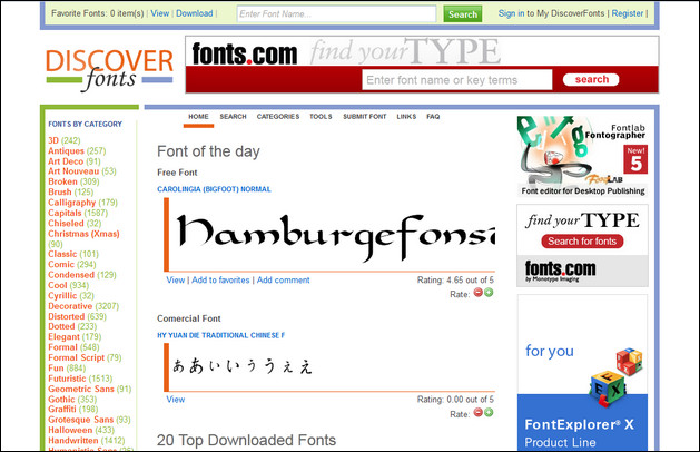 discoveryfonts
