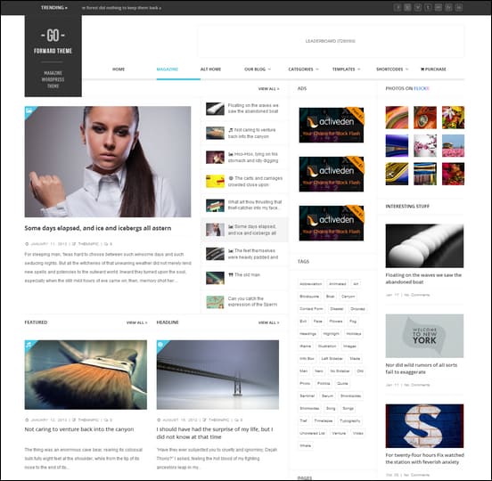 Forward - Modular Magazine Theme