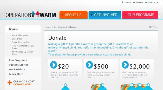 Operation warm