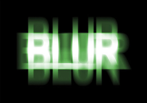 Ghostly Blur Text Effect