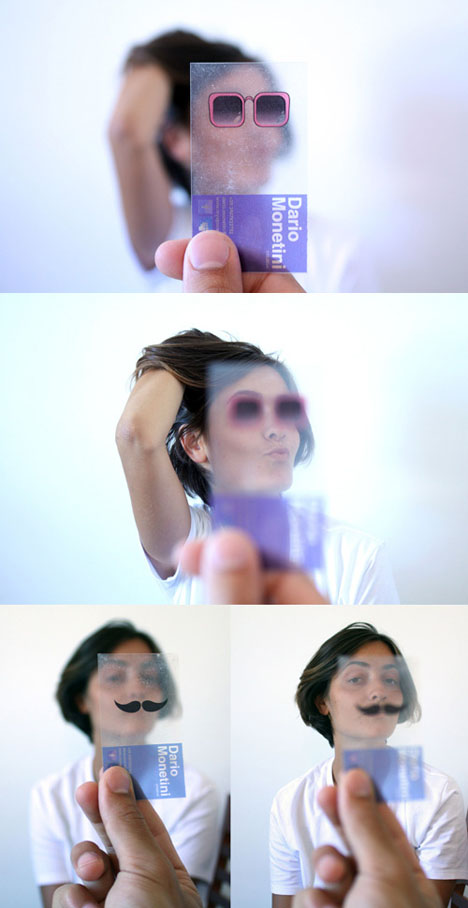 Glasses and Moustache Card