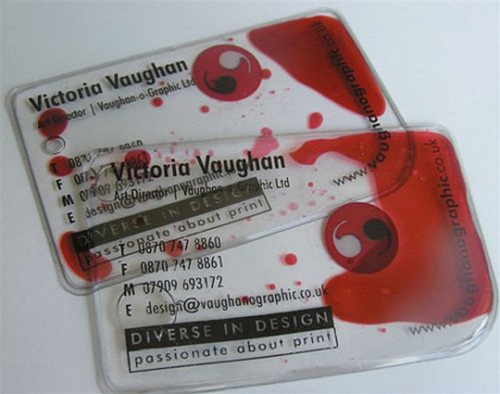 Paint Filled Card
