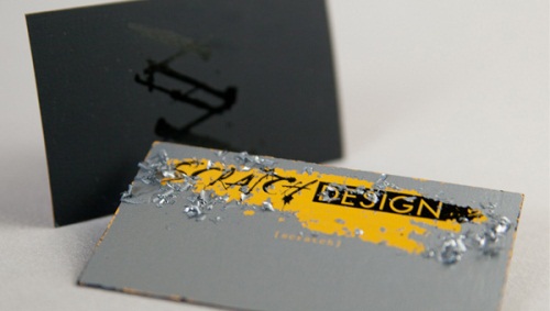 Scratch Business Card