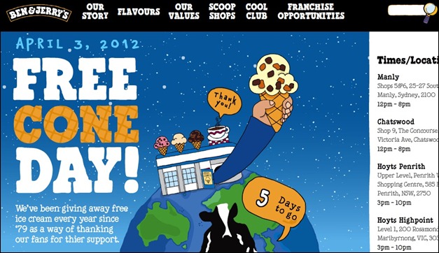 ben and Jerry's australia