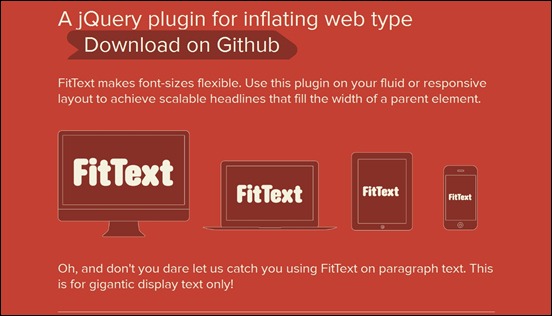 FitText
