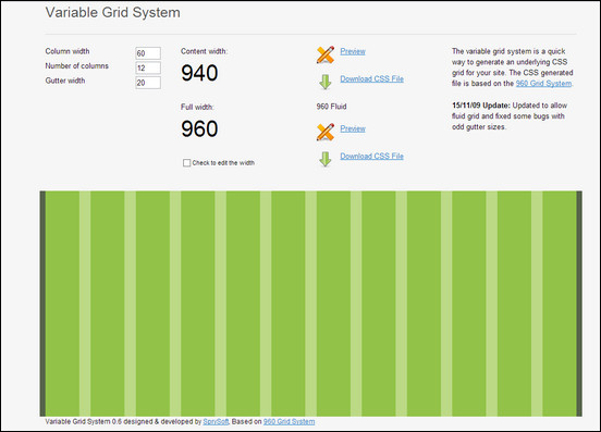 variable-grid-system