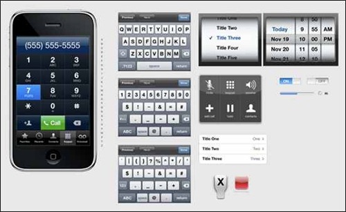 iphone-psd-vector-kit