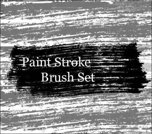 paint-stroke-brush-set