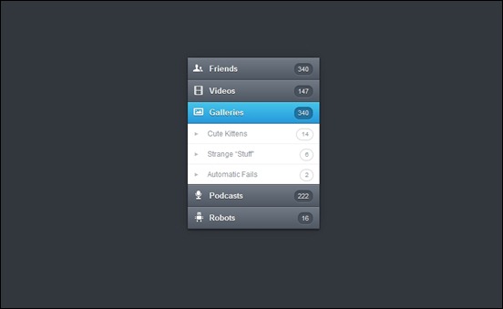 vertical-navigation-menu