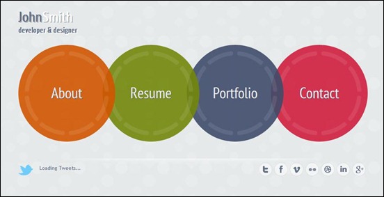 Personal Portfolio vCard