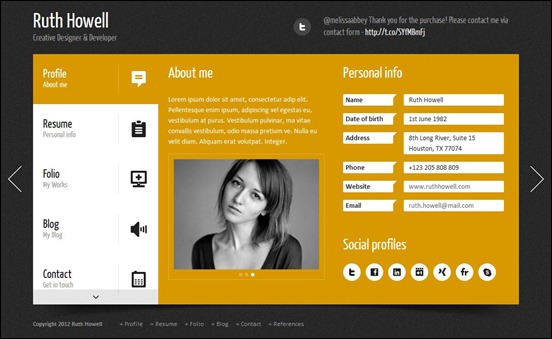 Portfolio WordPress Theme