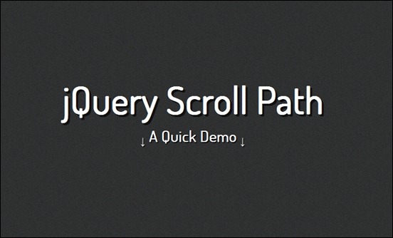 jquery-scroll-path