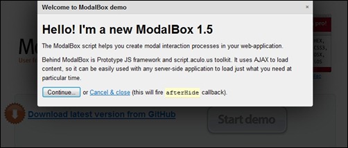 modalbox