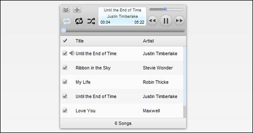 Online Audio player