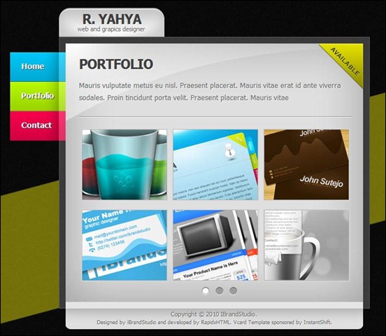 Clean vCard