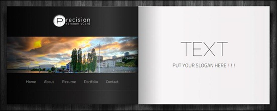 Precision - Premium vcard