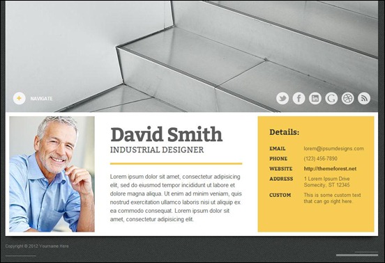 Self - Responsive template